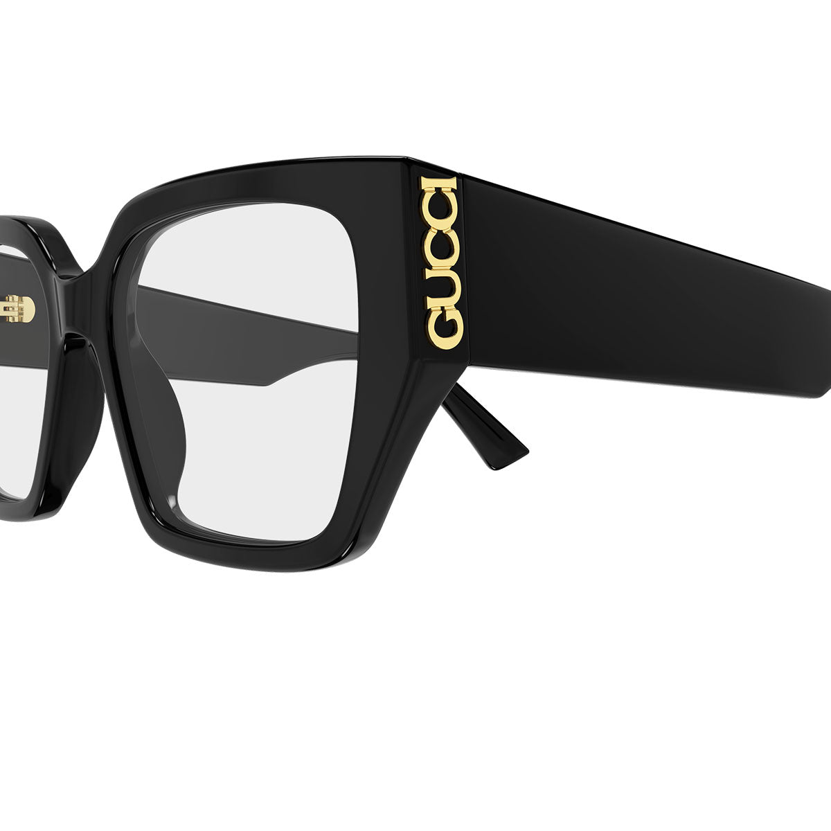 Gucci Occhiali da Vista GG2042O 001 Nero/Trasparente Donna