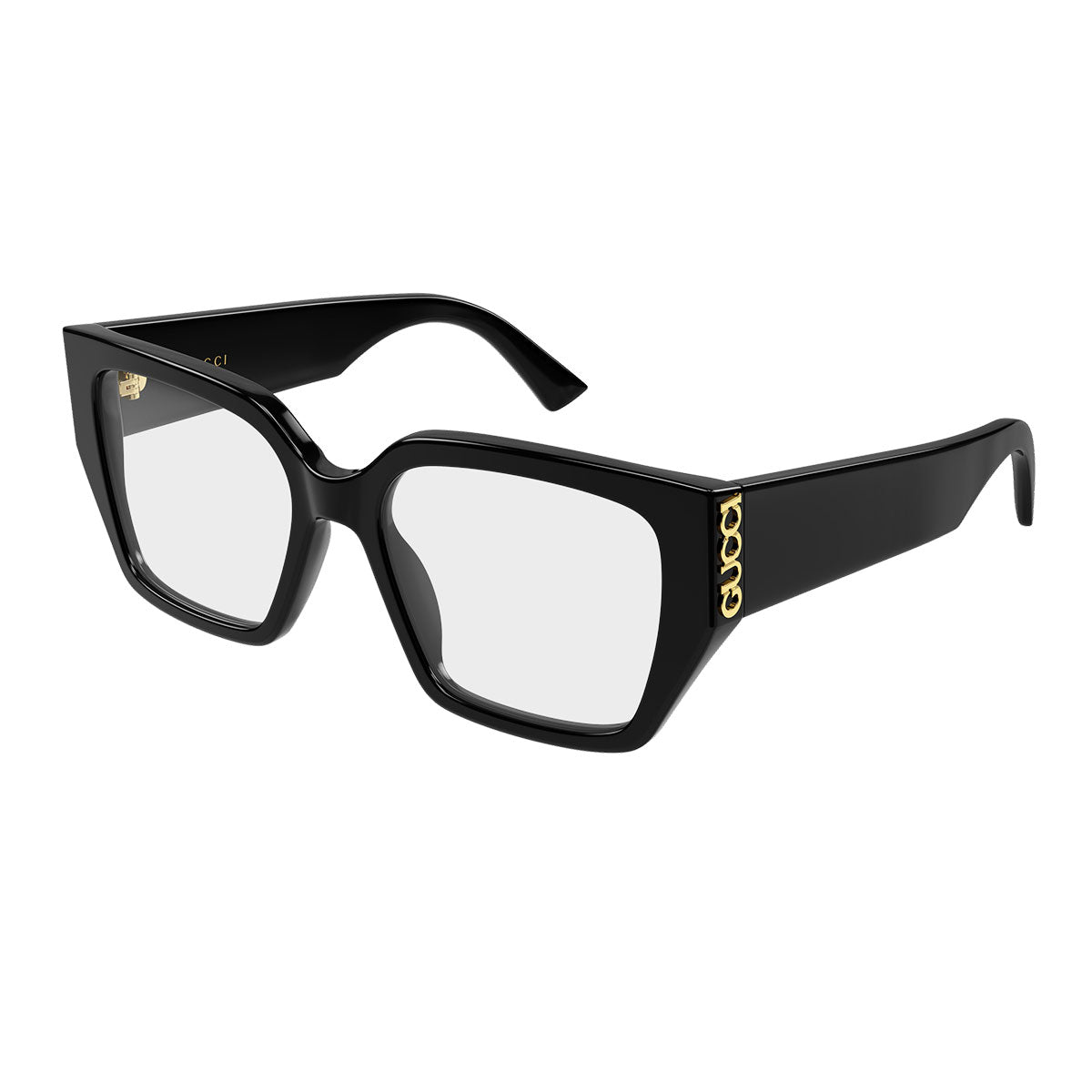 Gucci Occhiali da Vista GG2042O 001 Nero/Trasparente Donna