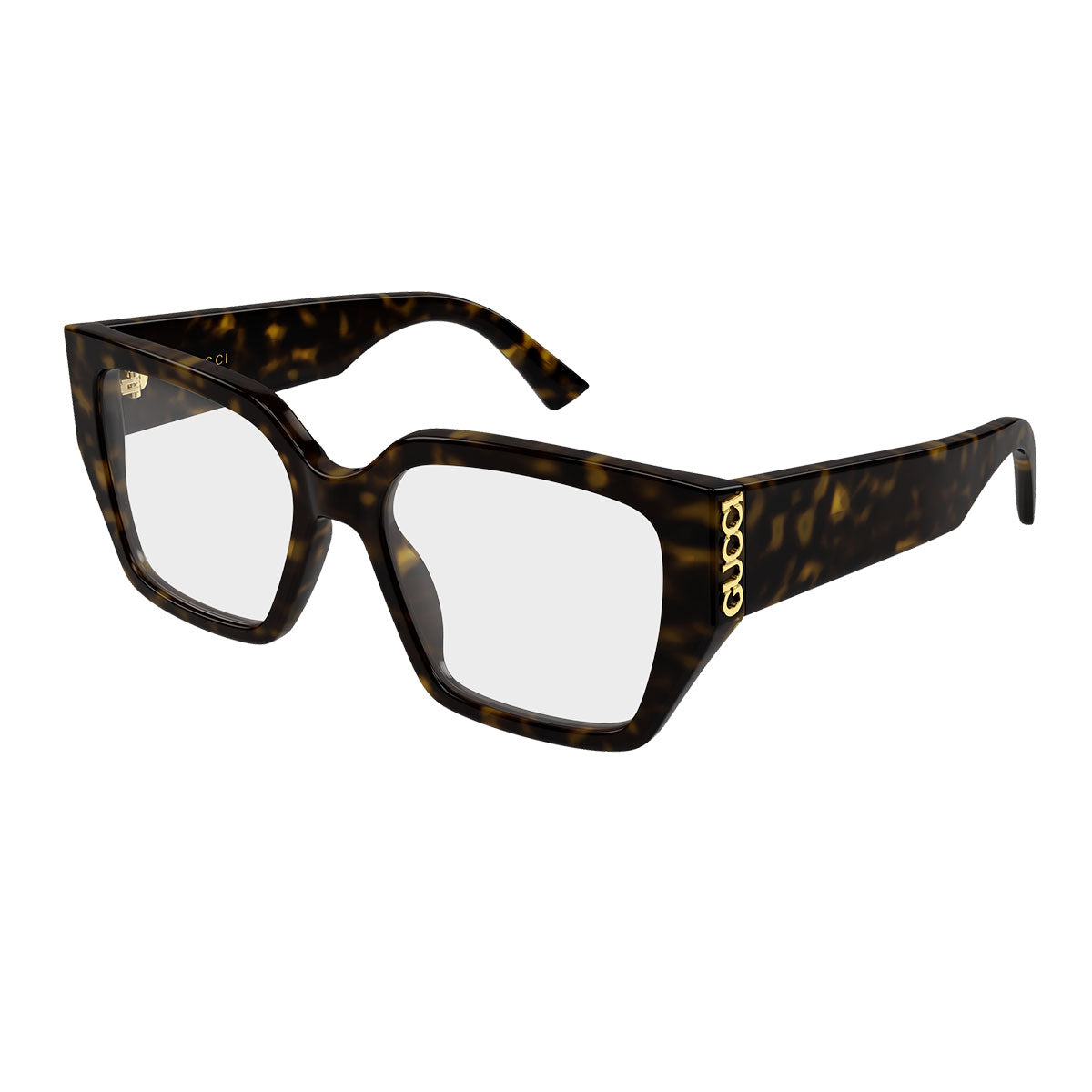 Gucci Occhiali da Vista GG2042O 002 Marrone/Trasparente Donna