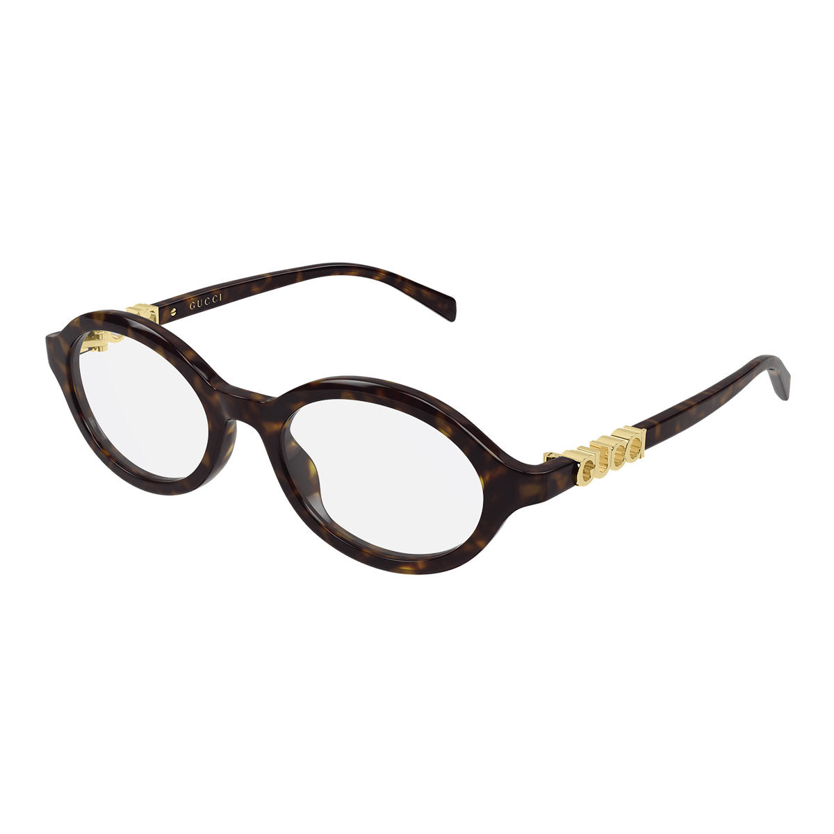 Gucci Occhiali da Vista GG2153O 002 Marrone Scuro/Trasparente Donna