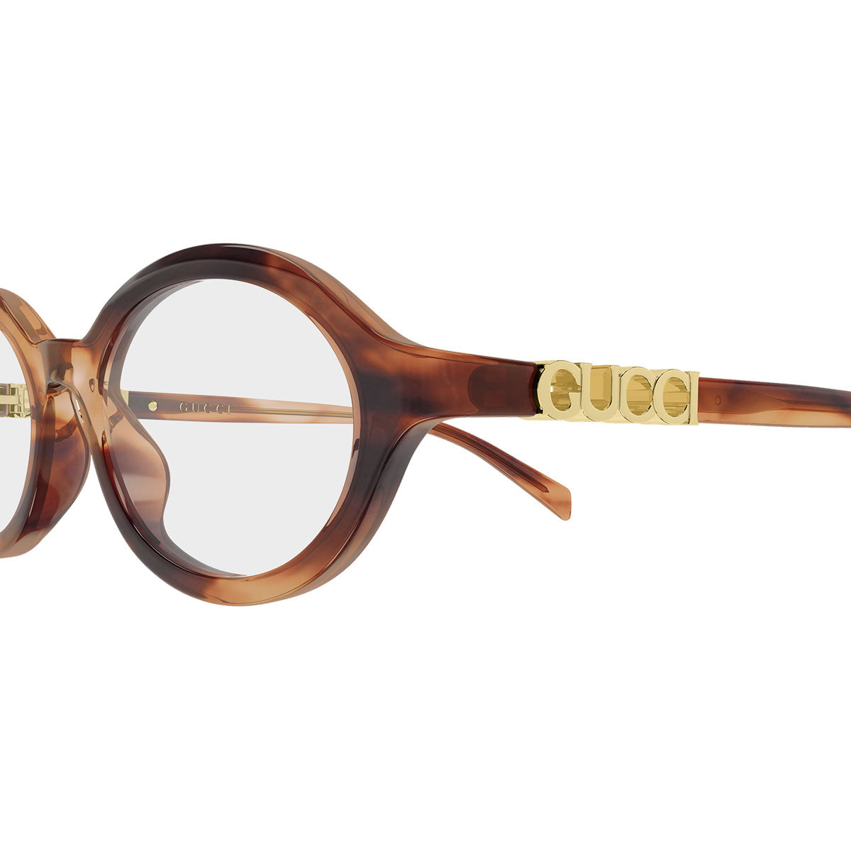 Gucci Occhiali da Vista GG2153O 003 Marrone Chiaro/Trasparente Donna