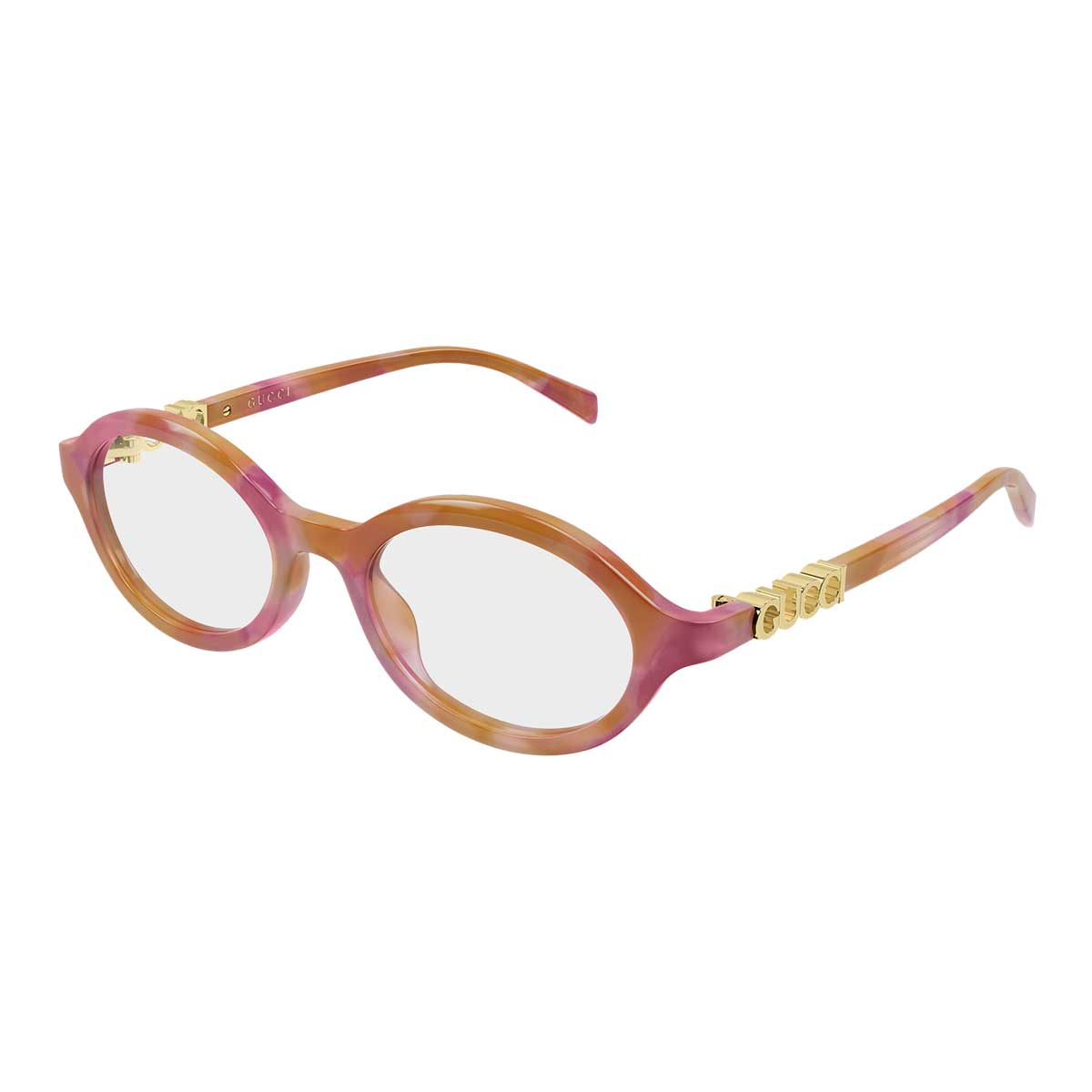 Gucci Occhiali da Vista GG2153O 004 Rosa/Trasparente Donna