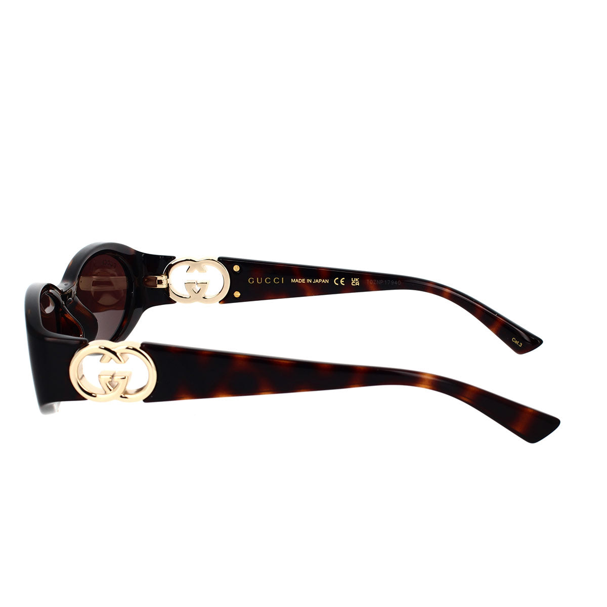 Gucci Occhiali da Sole GG1660S 002 Marrone/Marrone Unisex