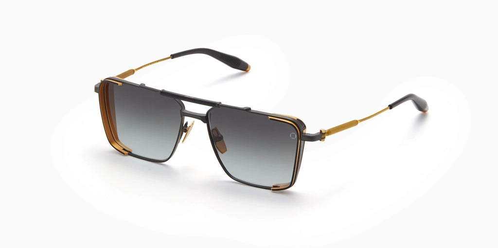 Occhiali da sole AKONI HERA Matte Black and Gold