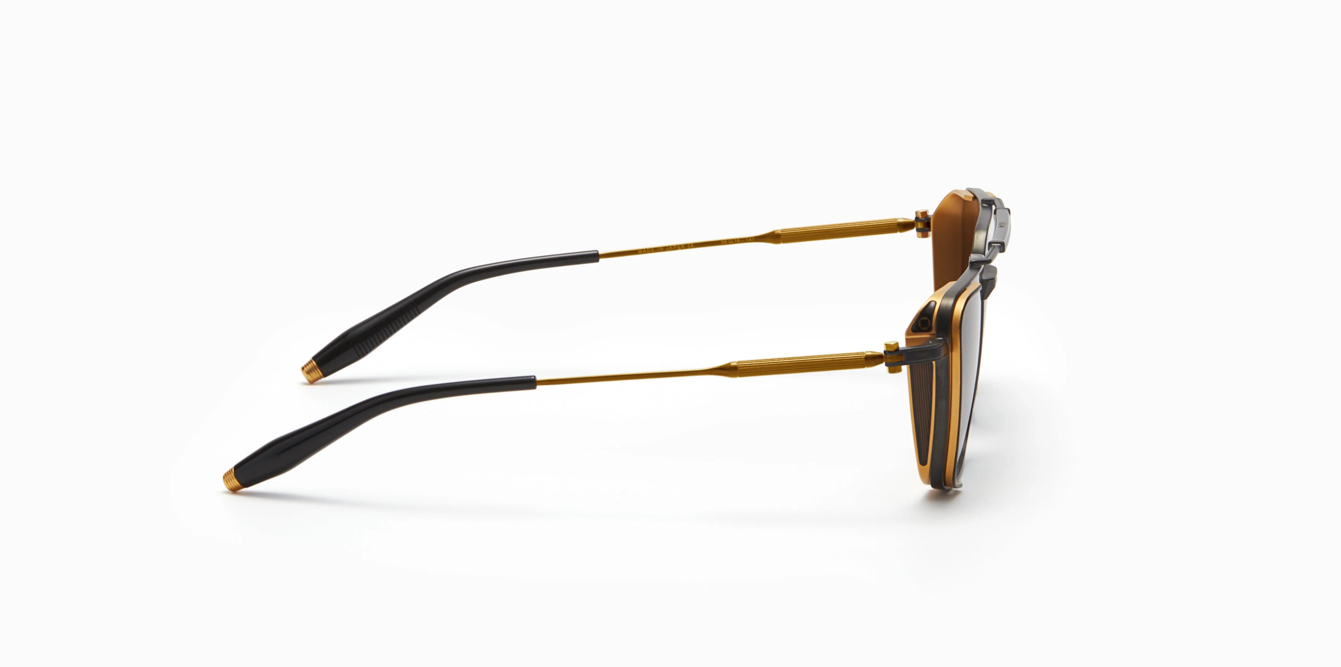 Occhiali da sole AKONI HERA Matte Black and Gold