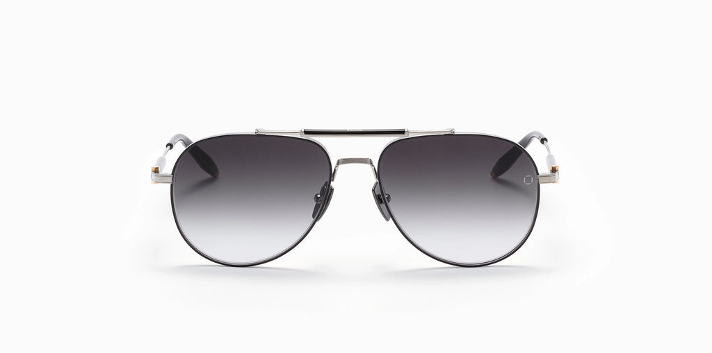 Occhiali da sole AKONI HYDRA Brushed Palladium Dark Crystal Grey