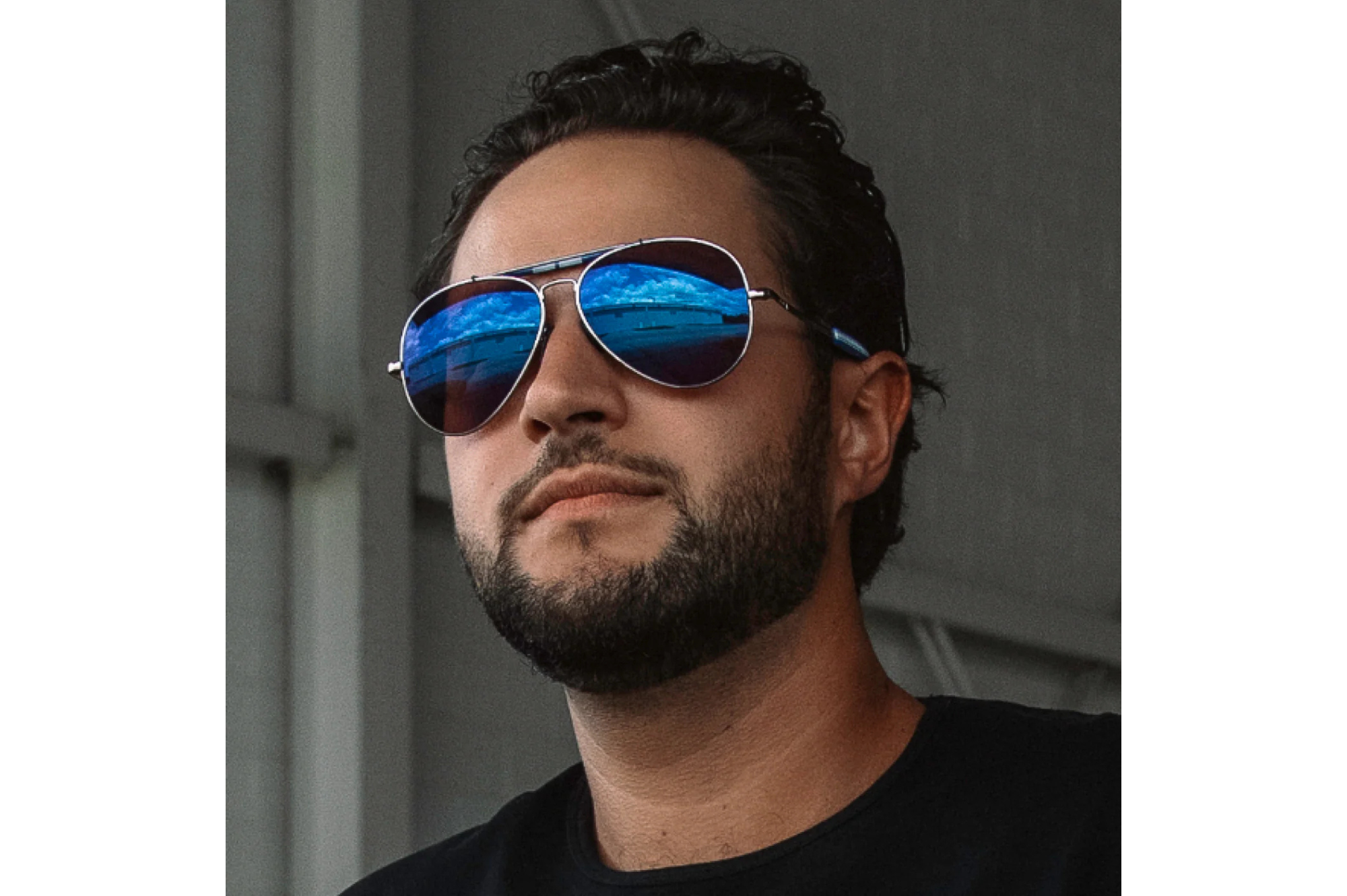 Occhiali da sole Randolph Engineering SP028 Gunmental