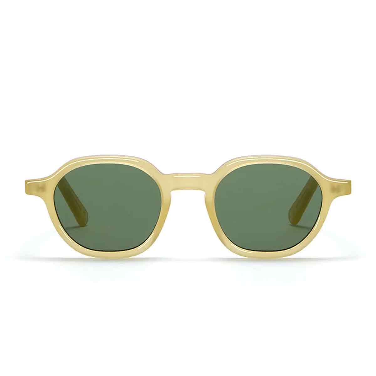 L.G.R. Occhiali da Sole Algiers 7029 Miele 08/Verde G15