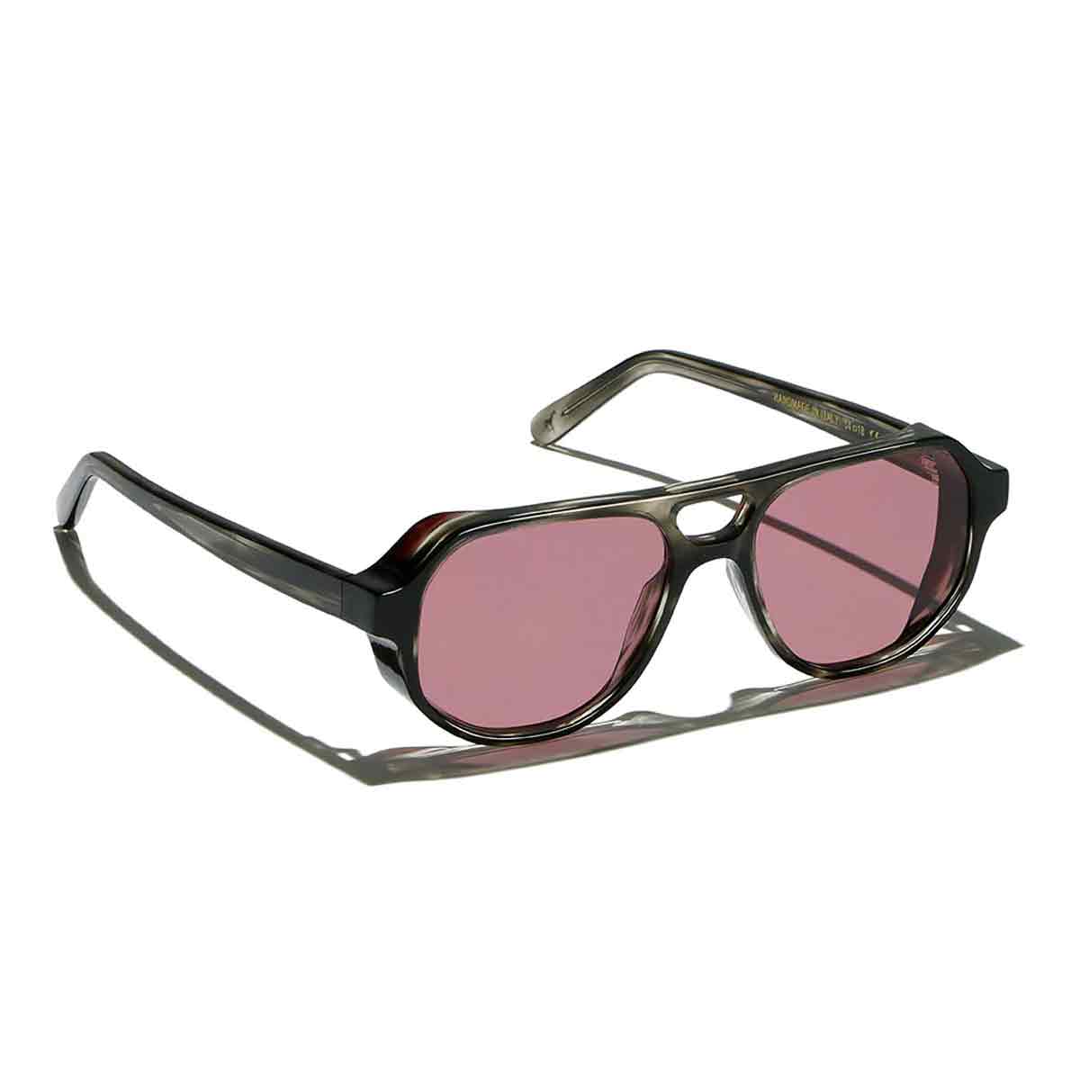 L.G.R. Occhiali da Sole Asmara 7063 Marrone 96/Viola Fotocromatici 2