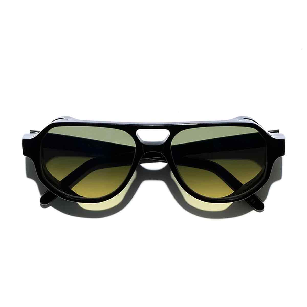 L.G.R. Occhiali da Sole Asmara Explorer 5701 Nero 01/Giallo Sfumato Fotocromatici 3