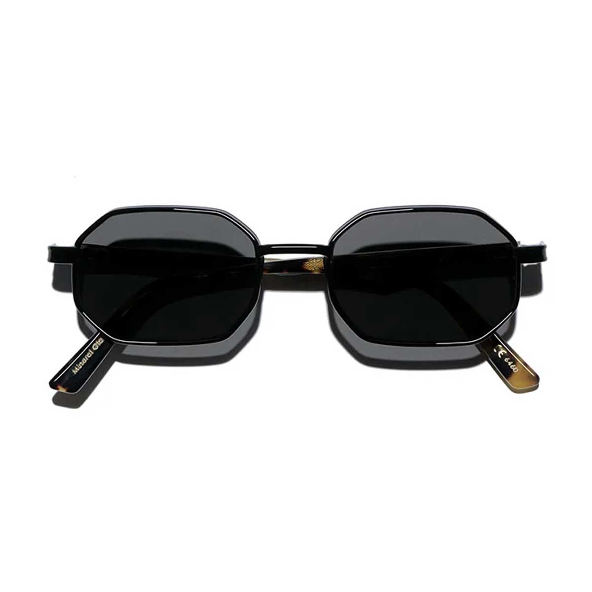 L.G.R. Occhiali da Sole Axum 6460 Nero Marrone Tartarugato 23/Grigio
