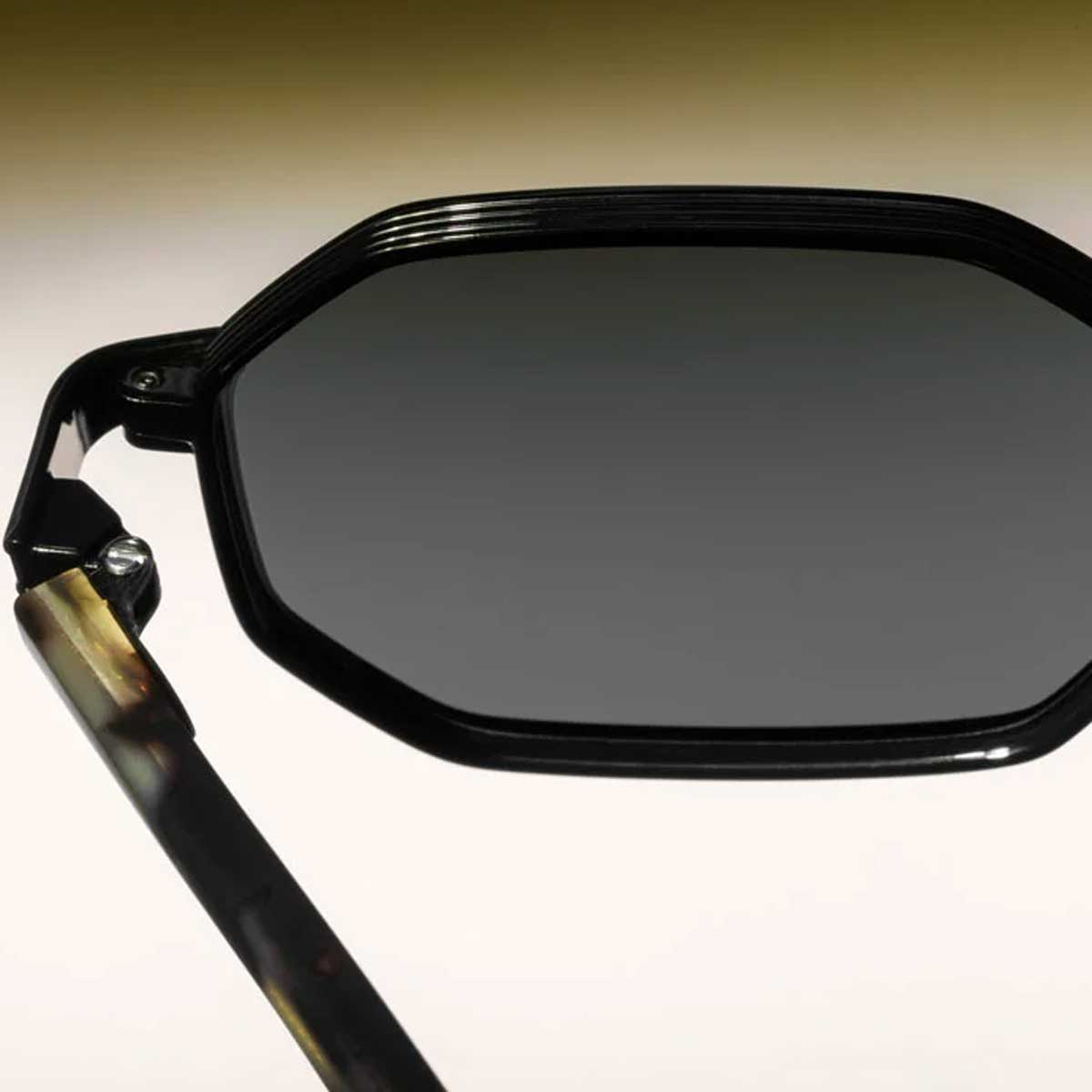 L.G.R. Occhiali da Sole Axum 6460 Nero Marrone Tartarugato 23/Grigio