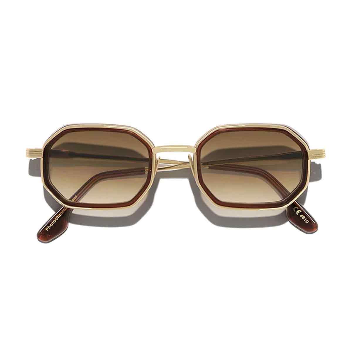 L.G.R. Occhiali da Sole Axum Explorer 6810 Oro Marrone 06/Marrone Sfumato Fotocromatici 3