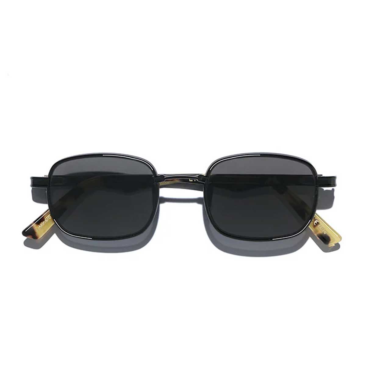 L.G.R. Occhiali da Sole Cactus 6814 Nero Marrone Tartarugato 23/Grigio