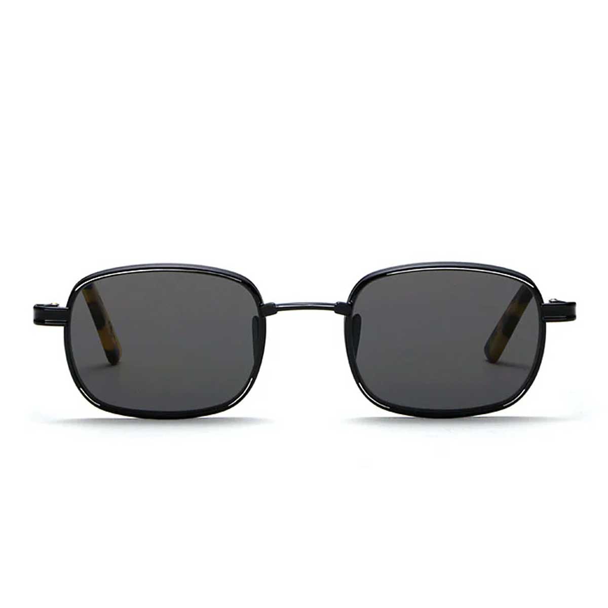 L.G.R. Occhiali da Sole Cactus 6814 Nero Marrone Tartarugato 23/Grigio
