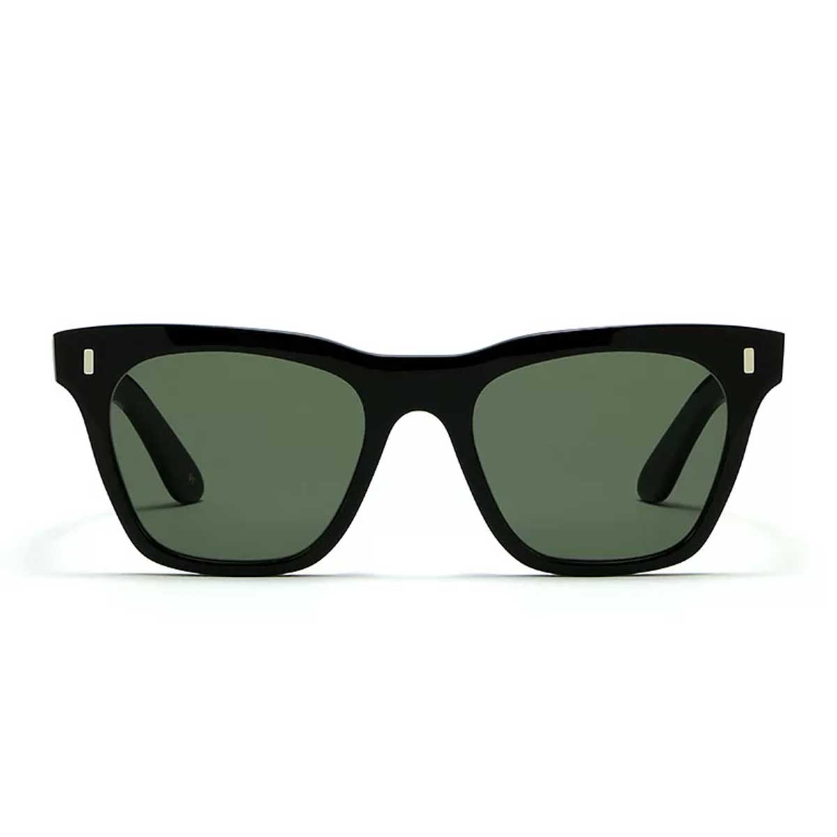 L.G.R. Occhiali da Sole Cecile 2907 Nero 01/Verde G15