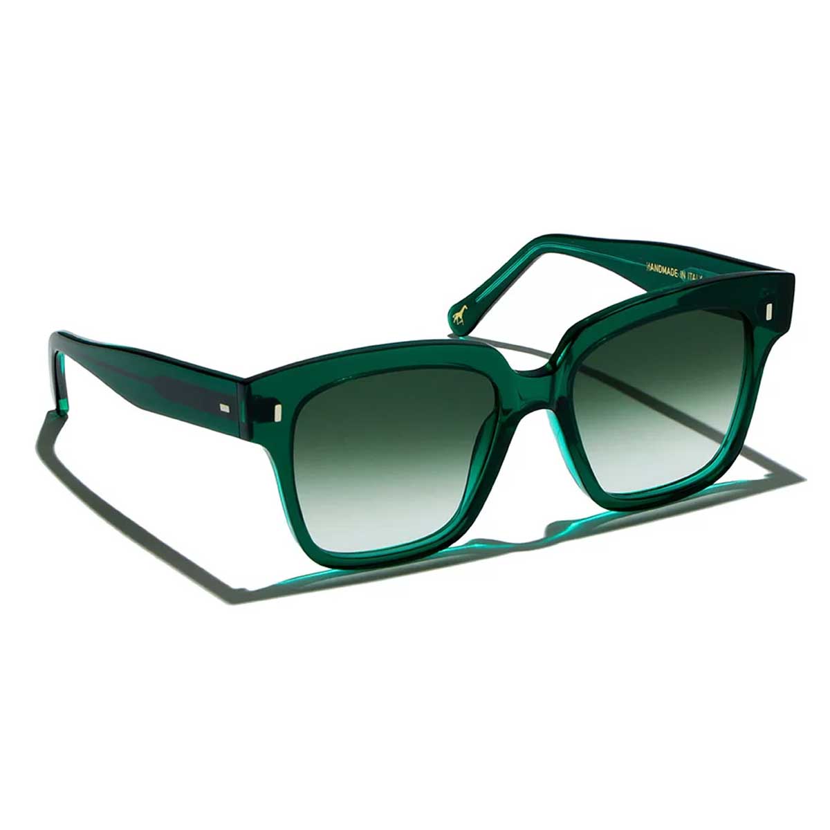 L.G.R. Occhiali da Sole Dakhla 5660 Verde Smeraldo 87/Grigio Sfumato 2