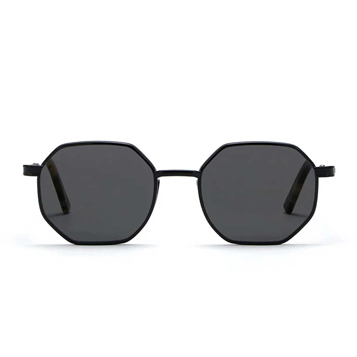 L.G.R. Occhiali da Sole Danakil 6343 Nero Marrone Tartarugato 23/Grigio