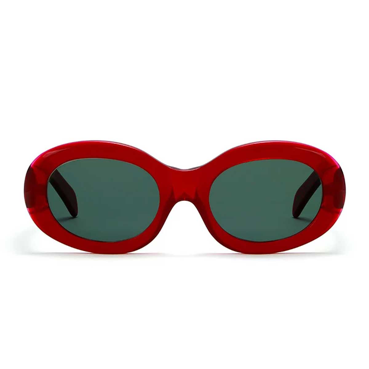 L.G.R. Occhiali da Sole Dune 5481 Rosso 80/Verde G15