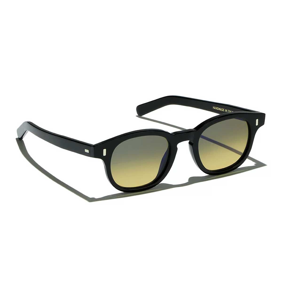 L.G.R. Occhiali da Sole Fez Bold Nero 01/Giallo Sfumato Fotocromatici 2