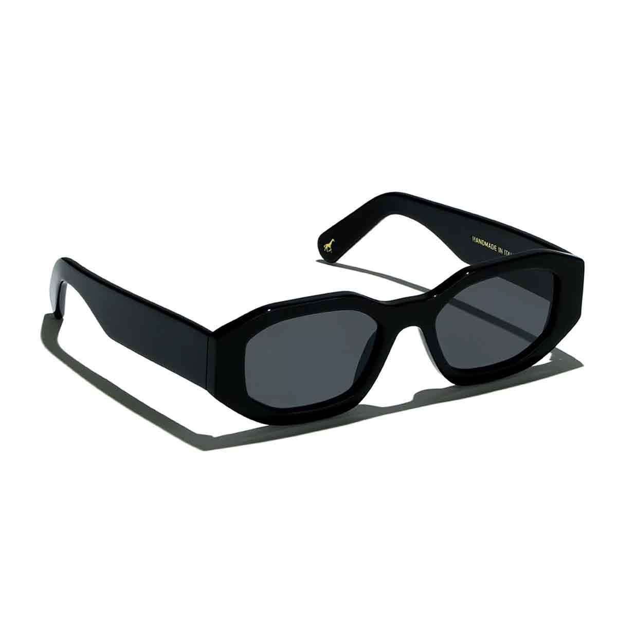 L.G.R. Occhiali da Sole Khartoum 5452 Nero 01/Grigio