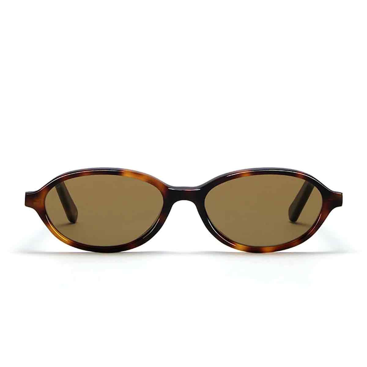 L.G.R. Occhiali da Sole Kora 6853 Marrone Maculato 39/Marrone