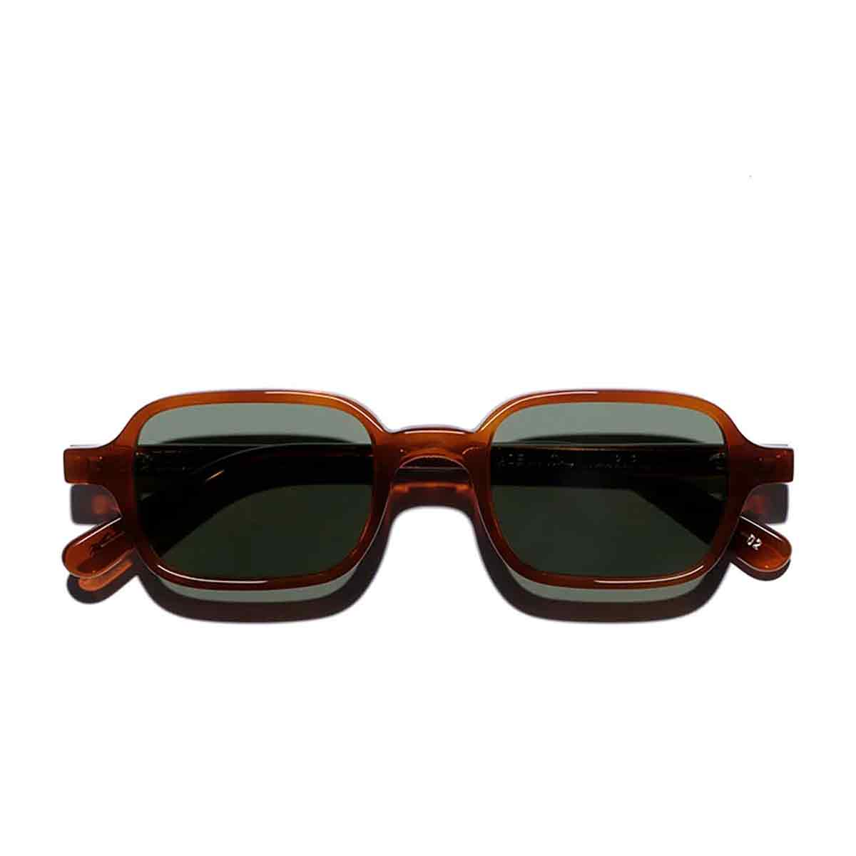 L.G.R. Occhiali da Sole Marrakech Marrone Chiaro 02/Verde G15