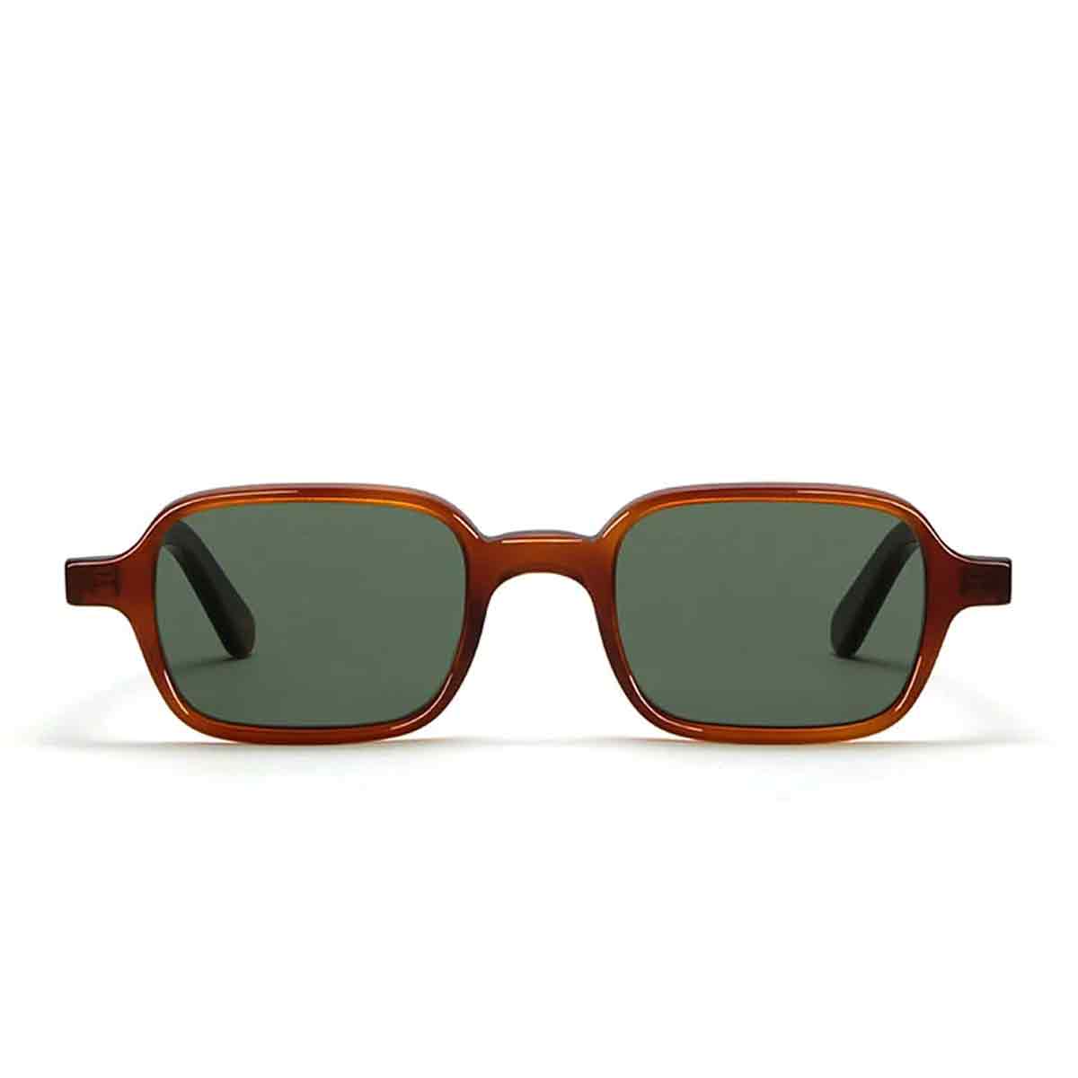 L.G.R. Occhiali da Sole Marrakech Marrone Chiaro 02/Verde G15