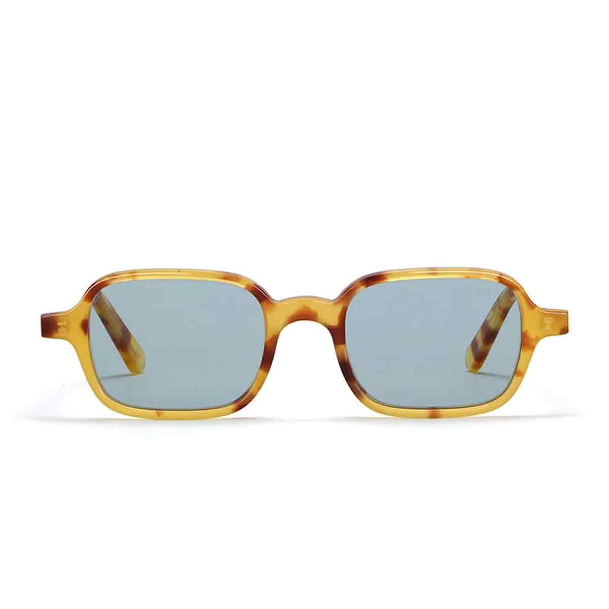 L.G.R. Occhiali da Sole Marrakech Marrone Miele 52/Blu Chiaro Fotocromatici