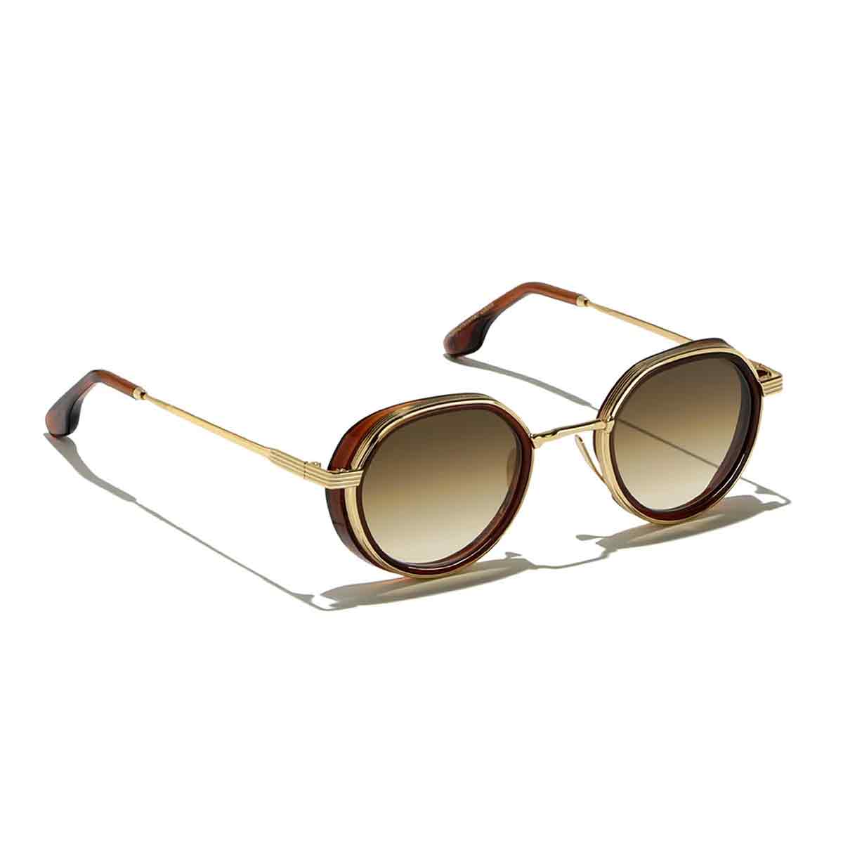 L.G.R. Occhiali da Sole Meknes Explorer 6812 Oro Marrone 06/Marrone Sfumato Fotocromatici 2
