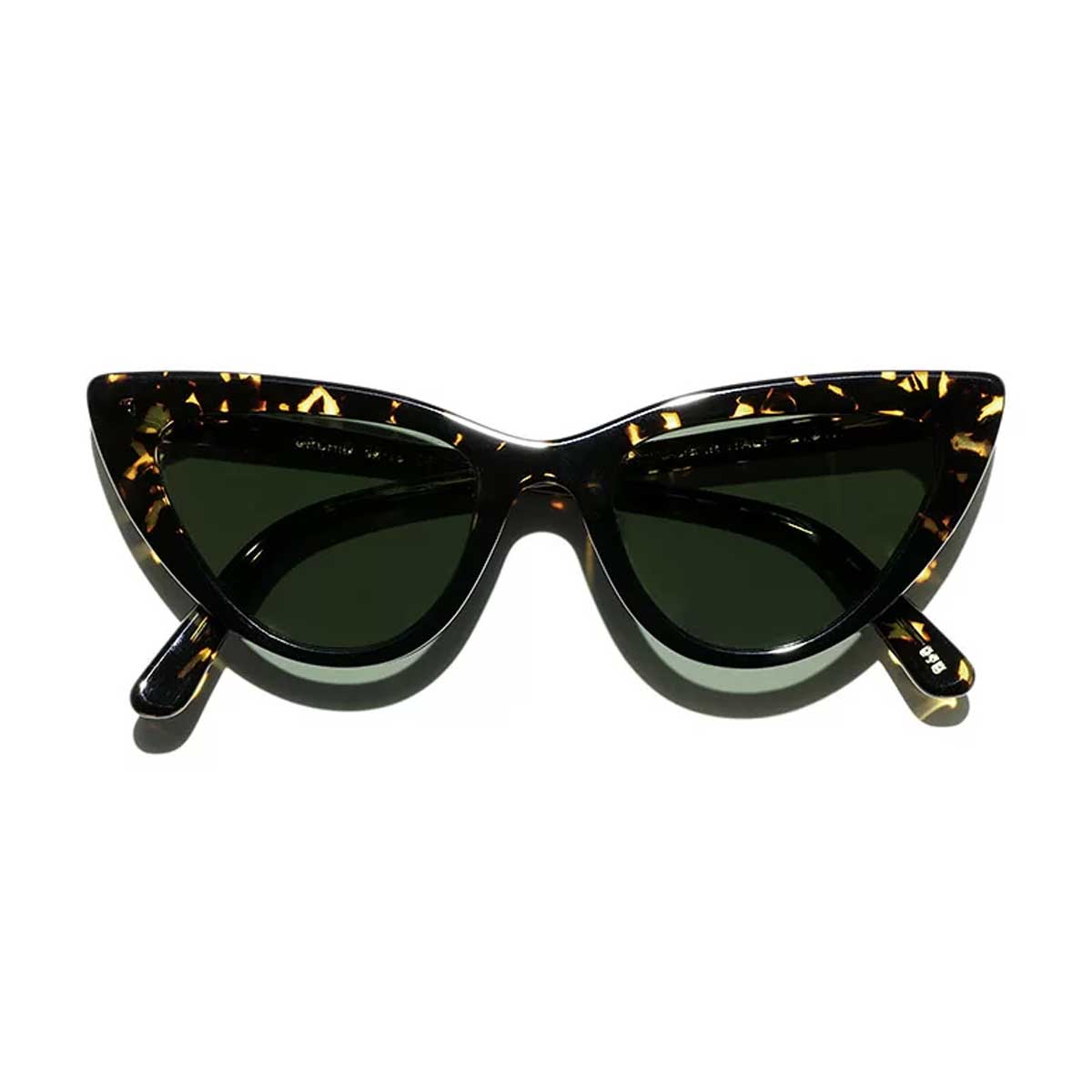L.G.R. Occhiali da Sole Orchid 5699 Marrone Scuro 09/Verde G15 3