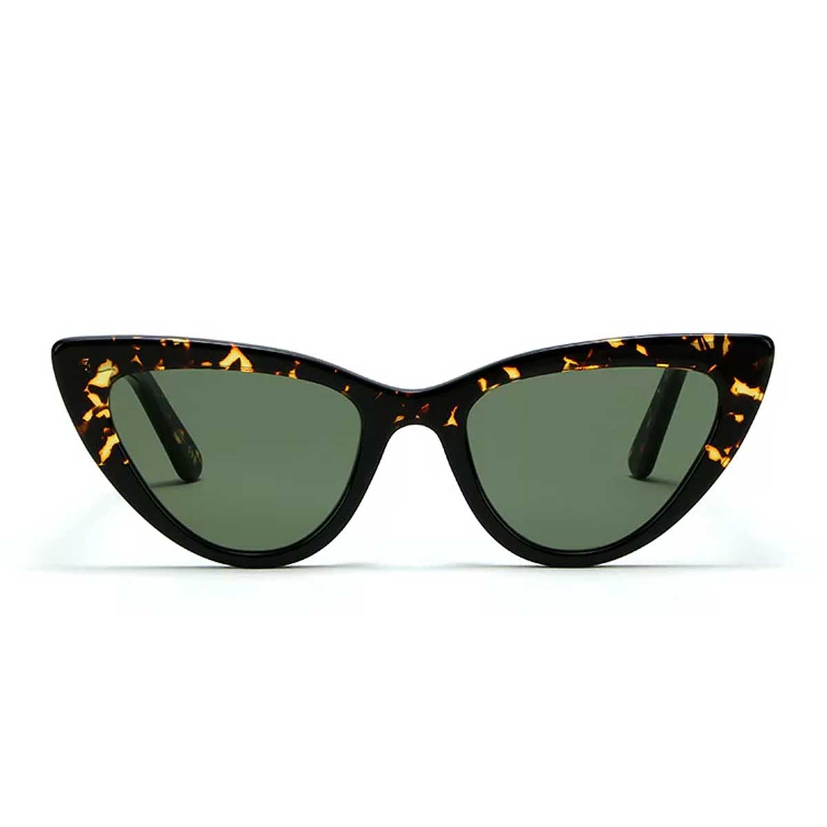 L.G.R. Occhiali da Sole Orchid 5699 Marrone Scuro 09/Verde G15