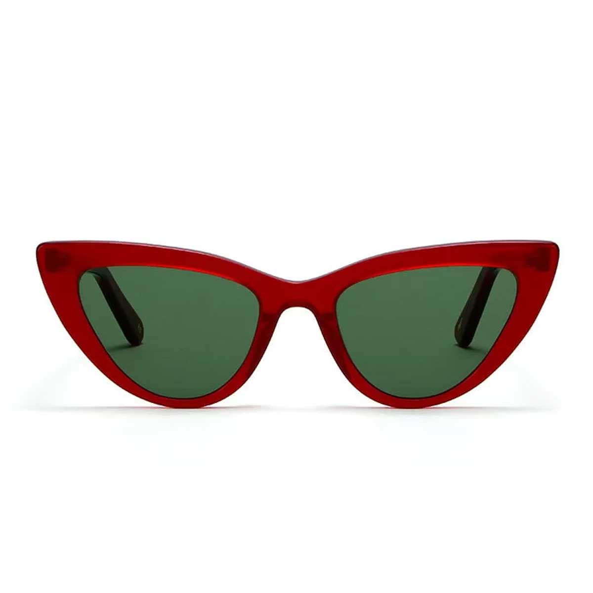 L.G.R. Occhiali da Sole Orchid 5925 Rosso 80/Verde G15