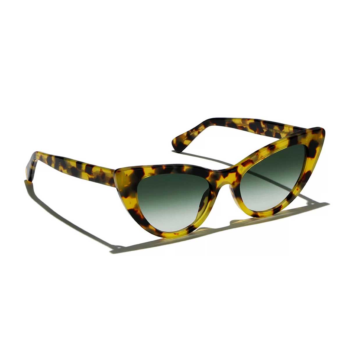 L.G.R. Occhiali da Sole Orchid Bold 5951 Marrone Tartarugato 23 Verde Sfumato G15 2