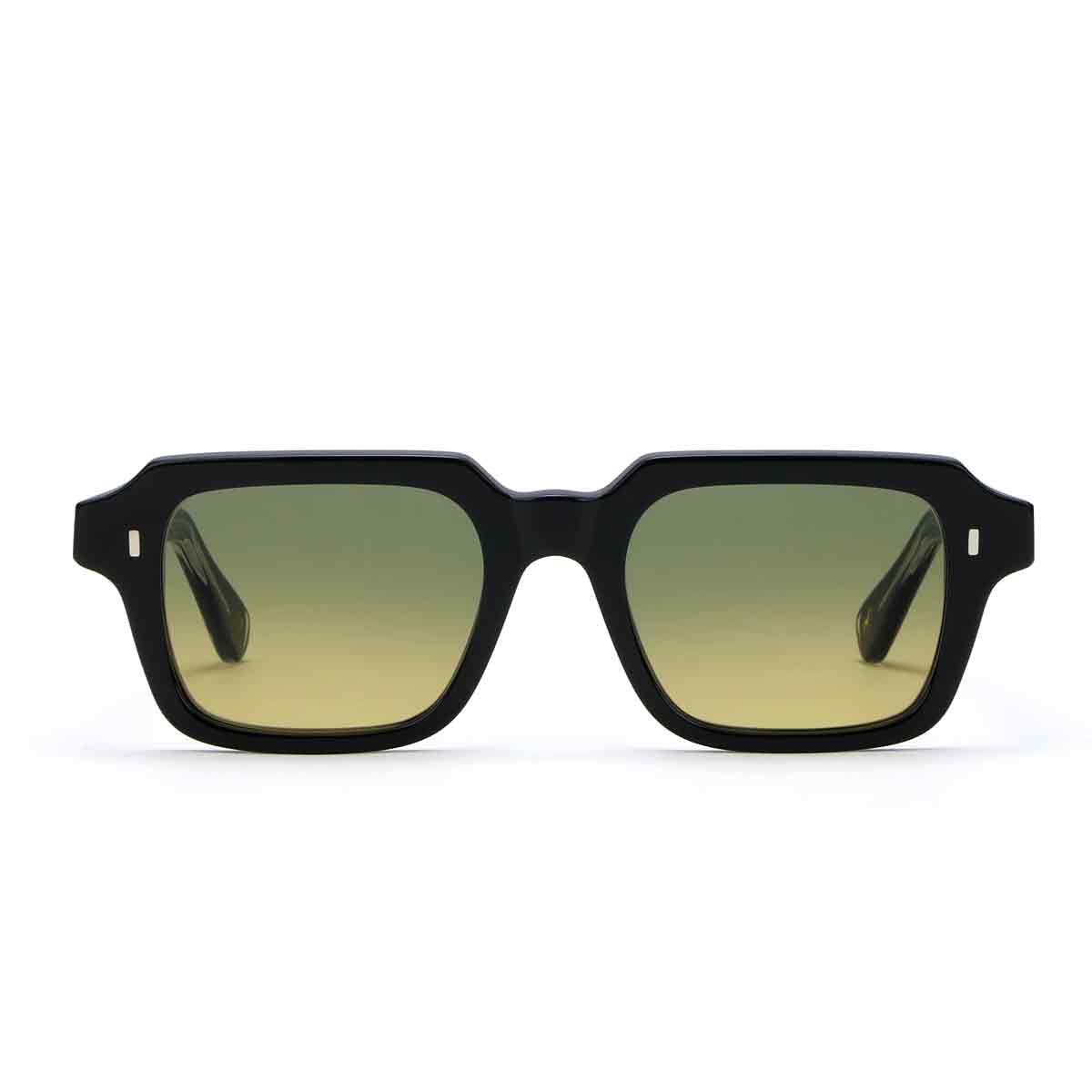 L.G.R. Occhiali da Sole Raffaello II 7059 Nero Argento 01D/Giallo Sfumato Fotocromatici