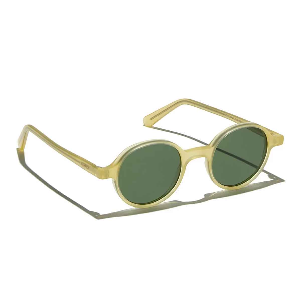 L.G.R. Occhiali da Sole Reunion Miele 08/Verde G15 2