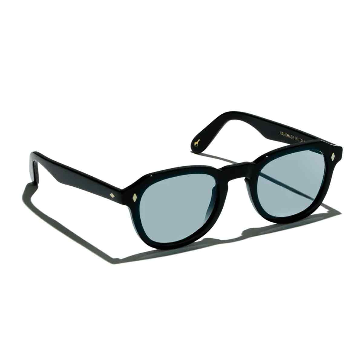 L.G.R. Occhiali da Sole Simba 5487 Nero 01/Blu Fotocromatici 2