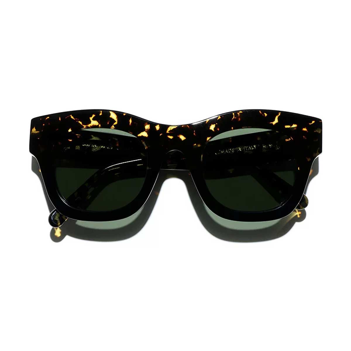 L.G.R. Occhiali da Sole Sofia 4572 Marrone Scuro 09B/Verde G15 3