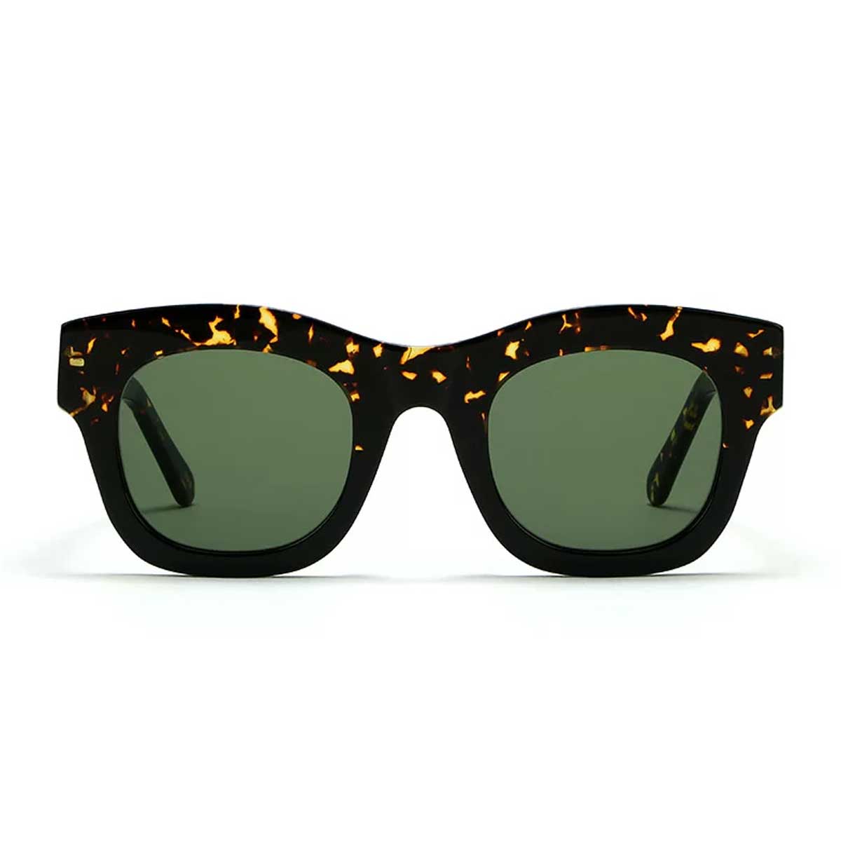 L.G.R. Occhiali da Sole Sofia 4572 Marrone Scuro 09B/Verde G15