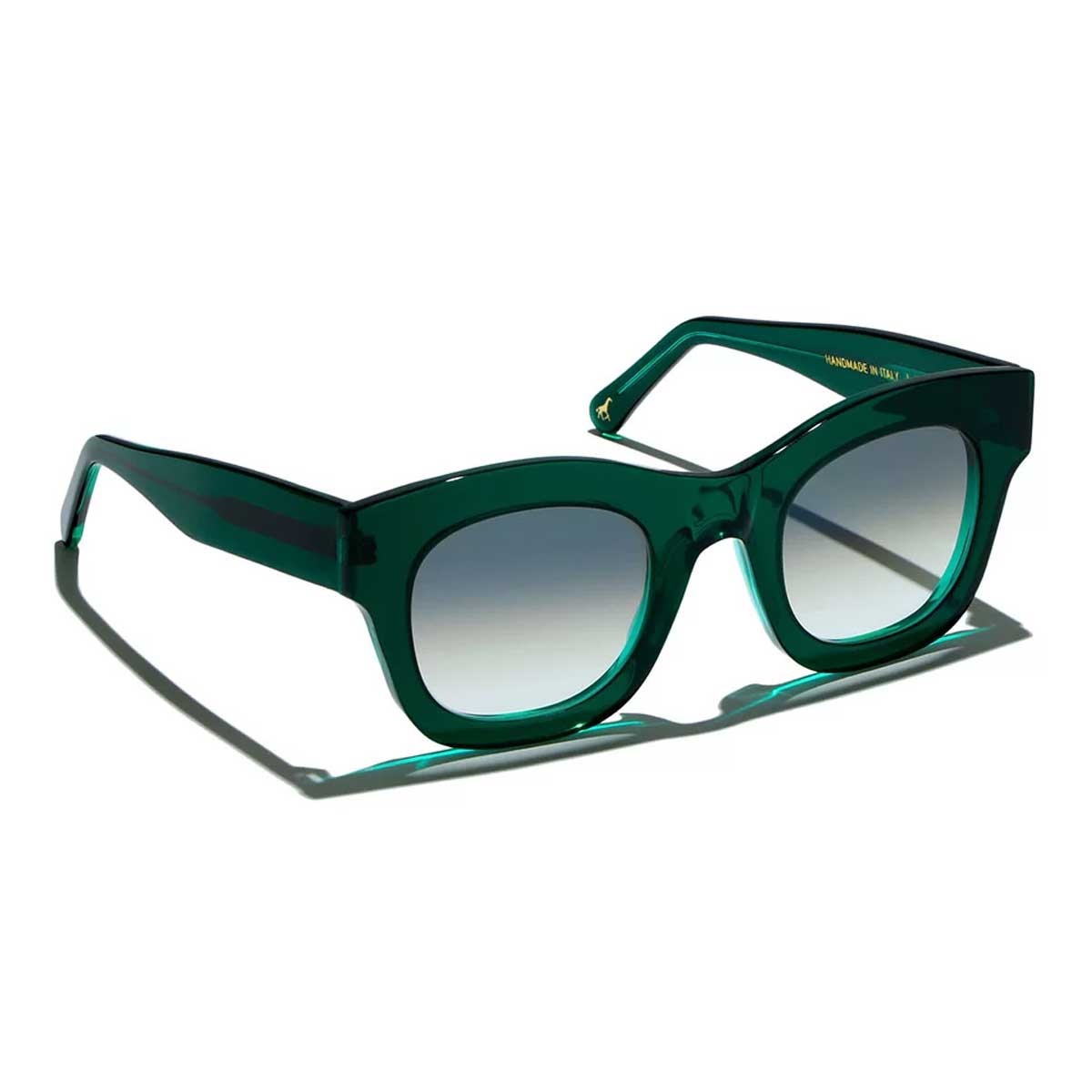 L.G.R. Occhiali da Sole Sofia 5553 Verde Smeraldo 87/Grigio Sfumato Fotocromatici 2