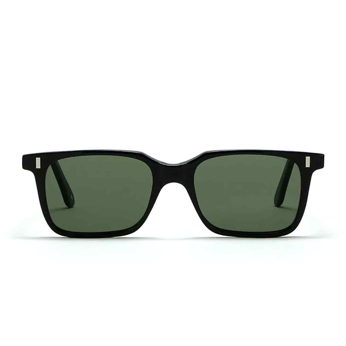 L.G.R. Occhiali da Sole Suez Nero 01/Verde G15