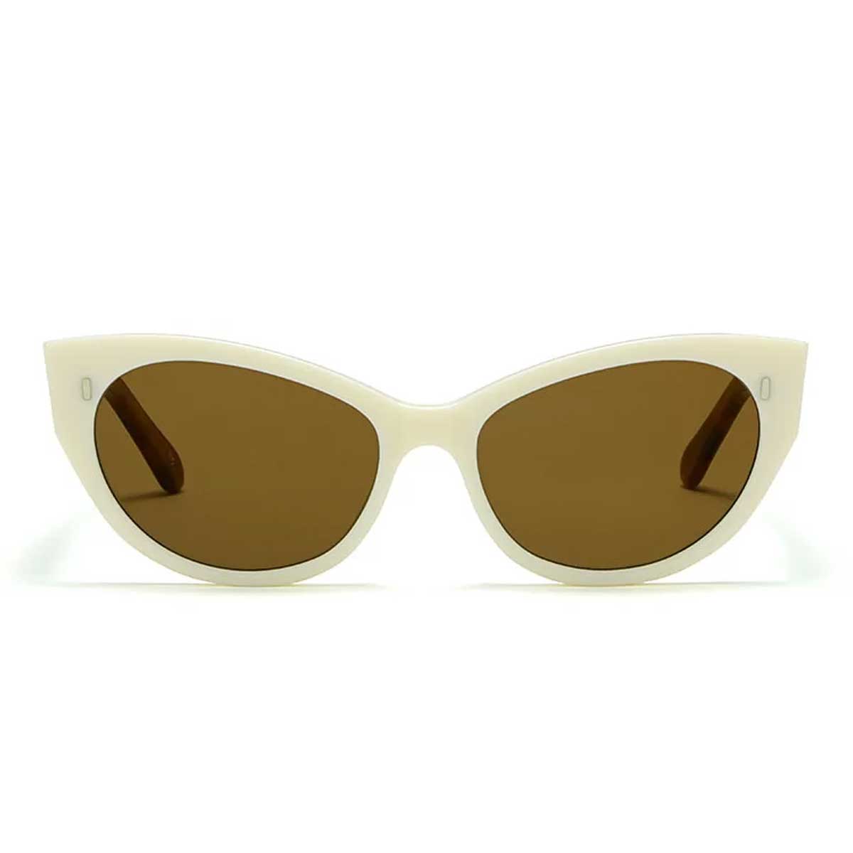 L.G.R. Occhiali da Sole Twiga 4051 Panna Marrone Chiaro 75/Marrone