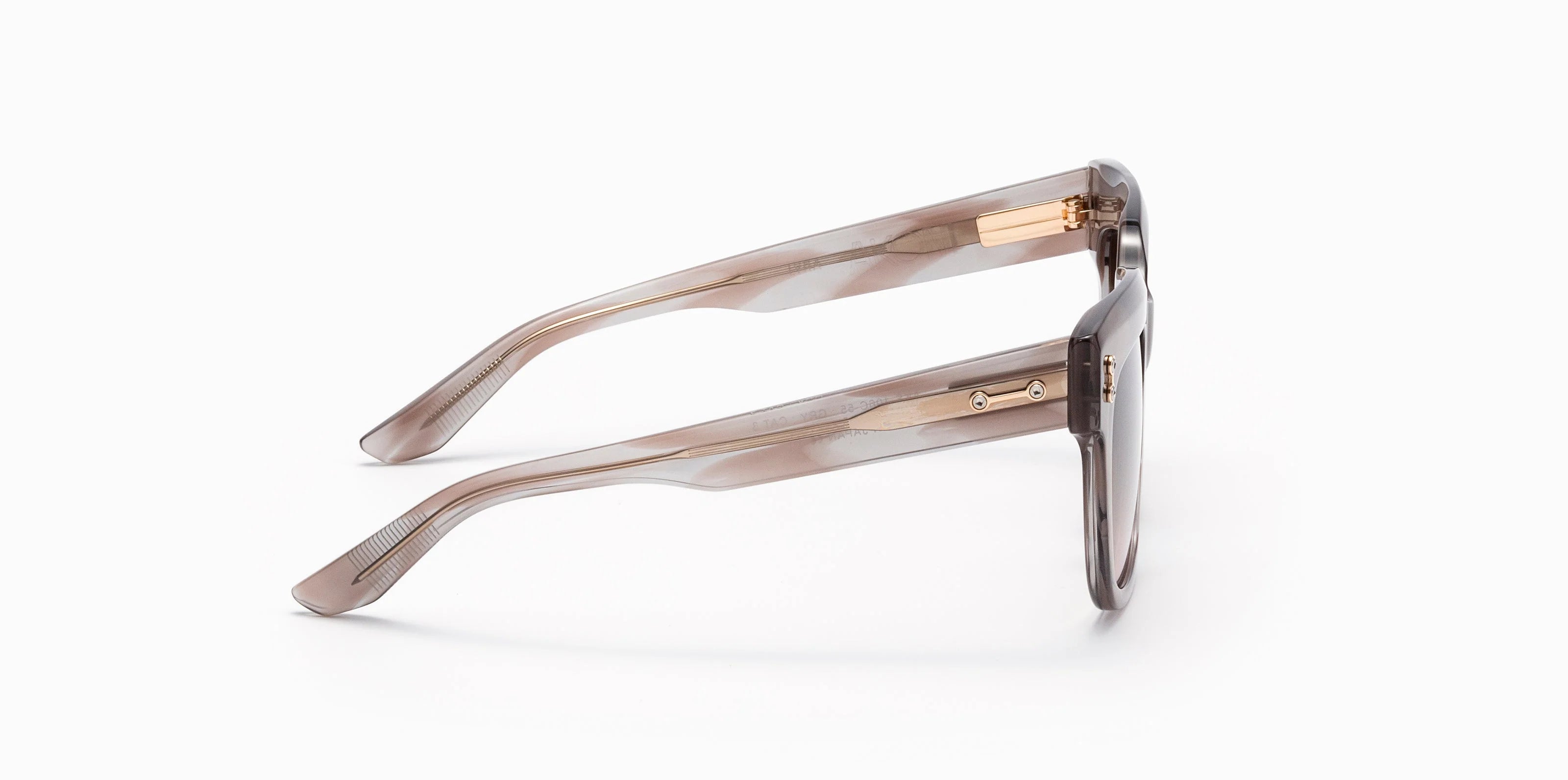 Occhiali da sole AKONI LYRA Nude Grey Swirl