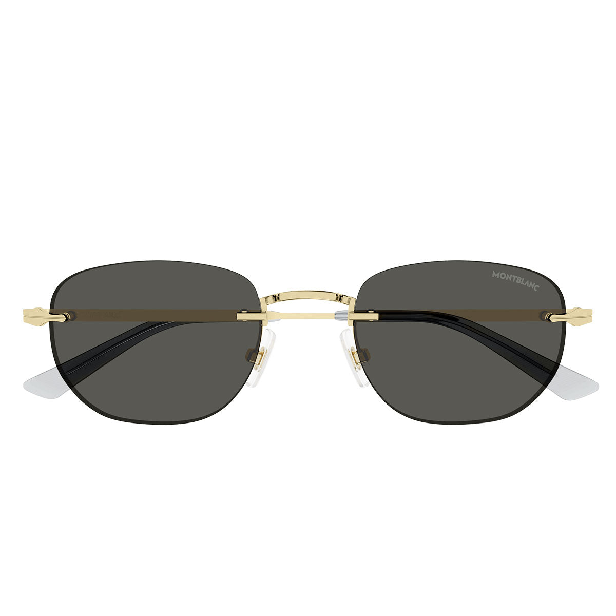 Montblanc Occhiali da Sole MB0303S 001 Oro/Grigio Uomo