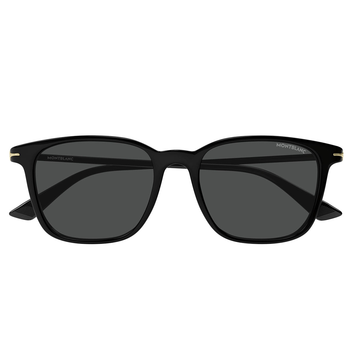 Montblanc Occhiali da Sole MB0338S 001 Nero/Grigio Uomo