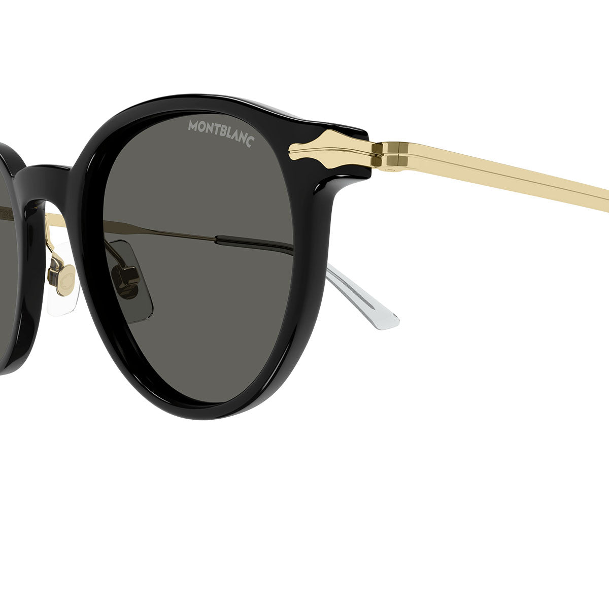 Montblanc Occhiali da Sole MB0362S 001 Oro/Grigio Uomo