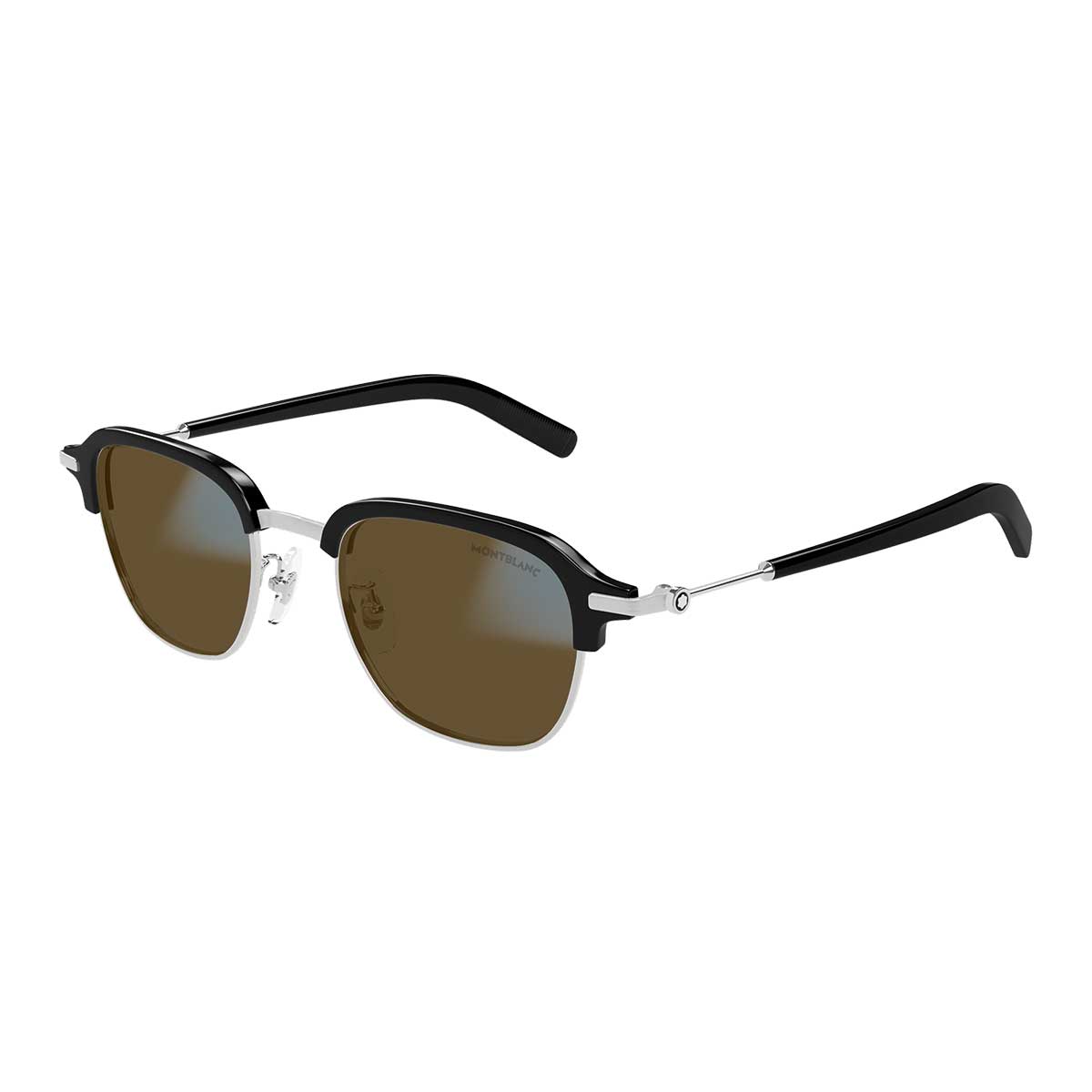 Montblanc Occhiali da Sole MB0390S 001 Argento/Trasparente Uomo Fotocromatici 2