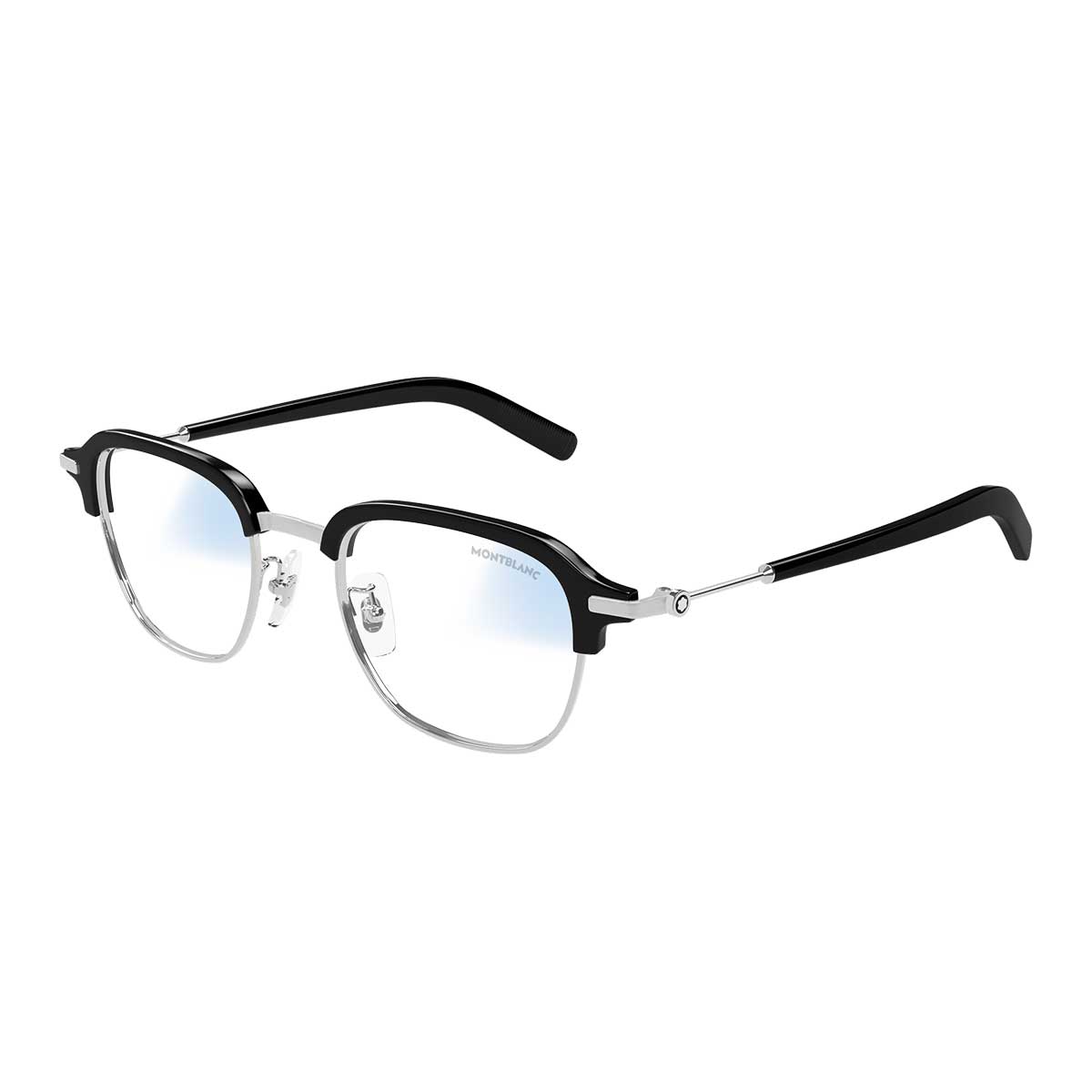 Montblanc Occhiali da Sole MB0390S 001 Argento/Trasparente Uomo Fotocromatici 3