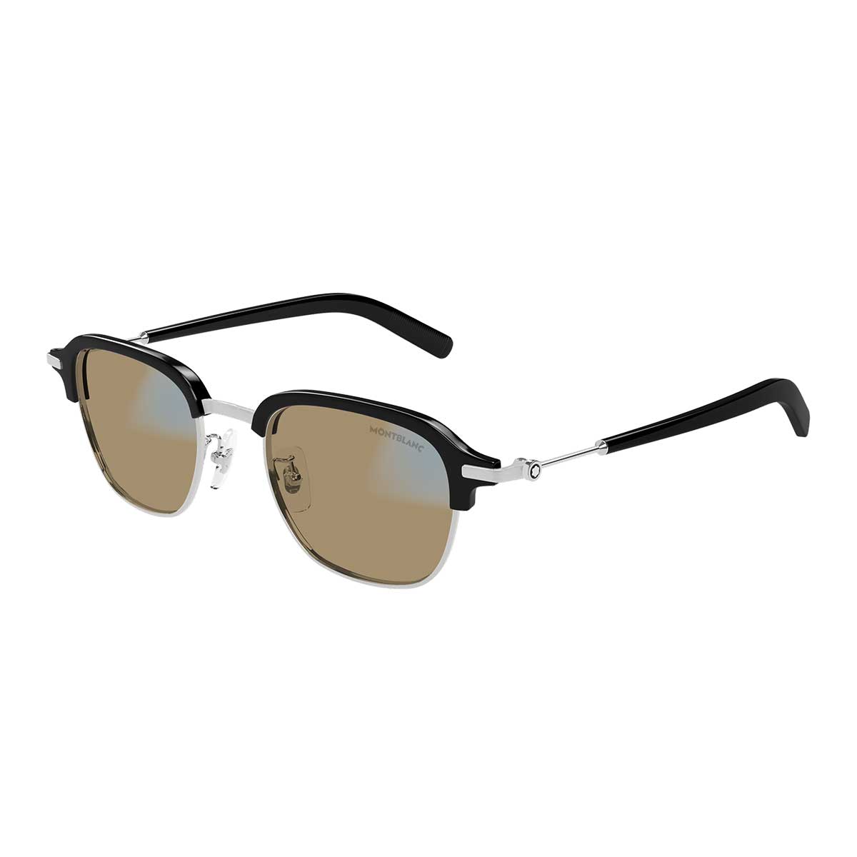 Montblanc Occhiali da Sole MB0390S 001 Argento/Trasparente Uomo Fotocromatici 4