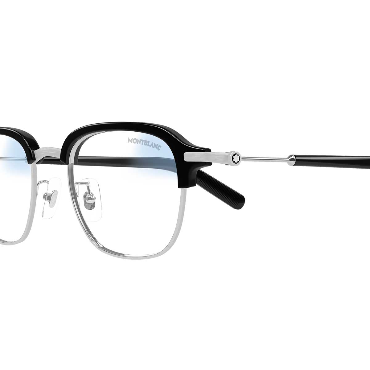 Montblanc Occhiali da Sole MB0390S 001 Argento/Trasparente Uomo Fotocromatici 6